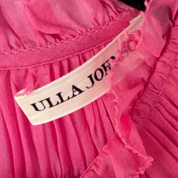 Ulla Johnson Silk Emmeline Pleated Minidress Size 2 - Picture 7 of 10